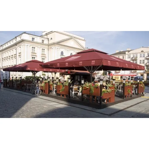 Parasol Géant Professionnel 6x6 à 8m - Personnalisable