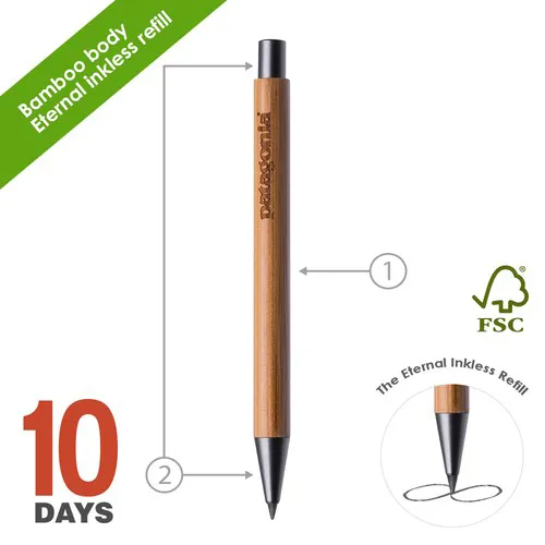 Stylo NoClip Eternal Bamboo avec pointe en graphite