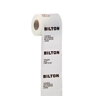 Rouleaux de papier toilette personnalisés 3 plis - impression couleur