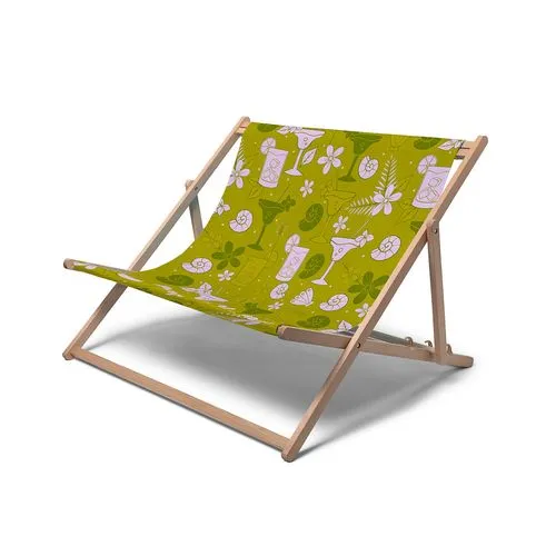 Chilienne Double Personnalisable Relax Duo - Bois de Hêtre