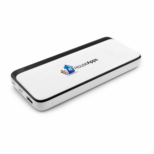Power Bank 10000 mAh Personnalisable avec Affichage Digital