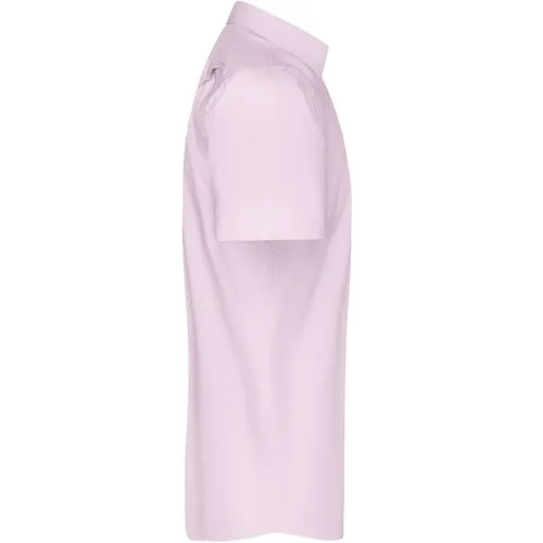 Chemise homme à manches courtes en Micro-Twill