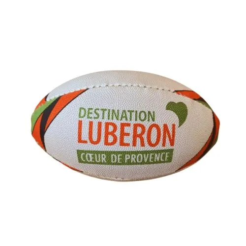 Mini-Ballon de Rugby Personnalisé en Cuir PVC Cousu Main