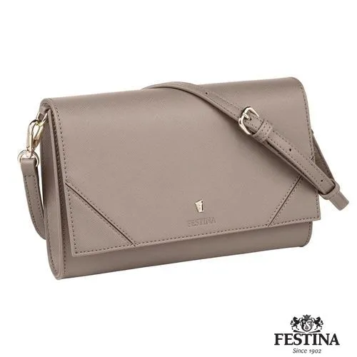 Sac à Main Femme Beige Personnalisable - Cuir Végétal Saffiano