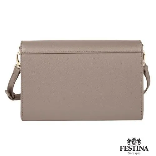 Sac à Main Femme Beige Personnalisable - Cuir Végétal Saffiano