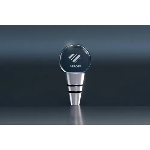 Bouchon Cristal Rond Personnalisable - Fermeture de Bouteille Premium