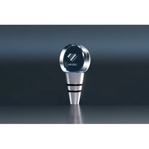 Bouchon Cristal Rond Personnalisable - Fermeture de Bouteille Premium