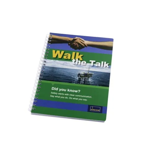 Bloc-notes spirale A5 personnalisé - Couverture souple imprimée