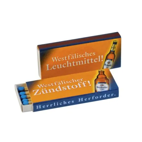 Boîte d'allumettes personnalisée - Support publicitaire original