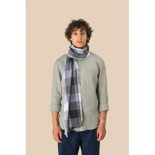 Chèche à carreaux personnalisable - Accessoire textile unisexe