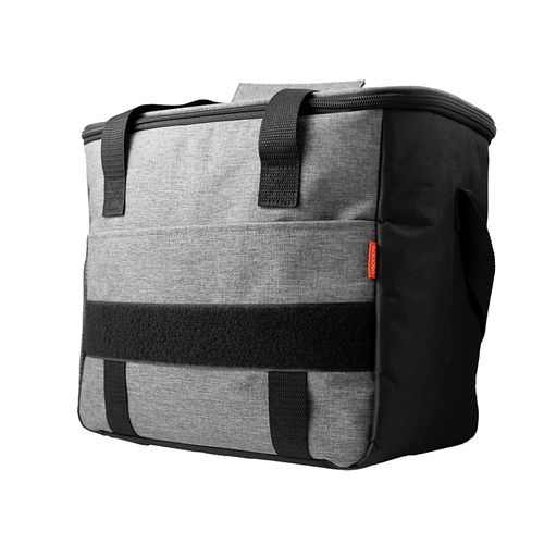 Sac isotherme 15L gris chiné personnalisable - Décapsuleur intégré