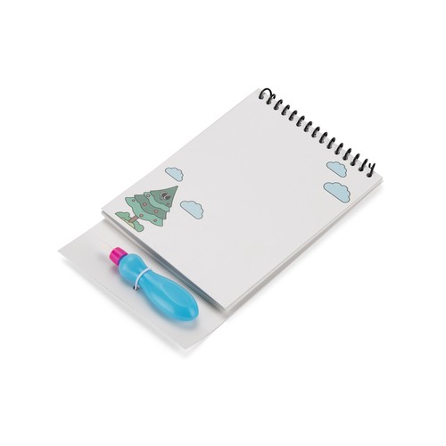 Set de coloriage personnalisable avec 12 crayons et taille-crayon