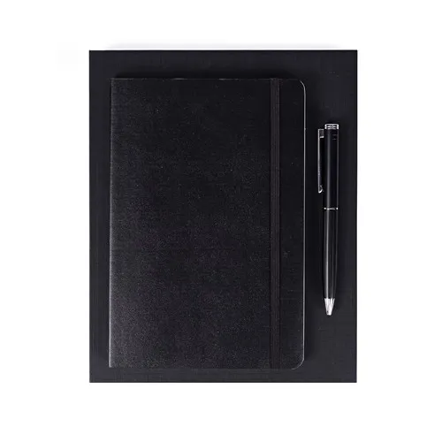 Coffret Cadeau d'Entreprise Premium - Carnet A5 et Stylo Personnalisables