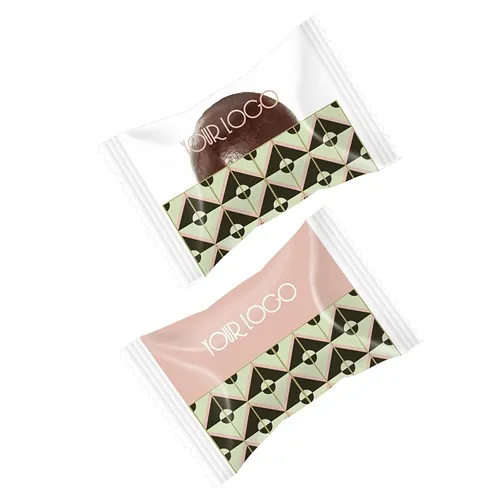 Biscuits Publicitaires Personnalisés en Boîte Cœur Métal Réutilisable