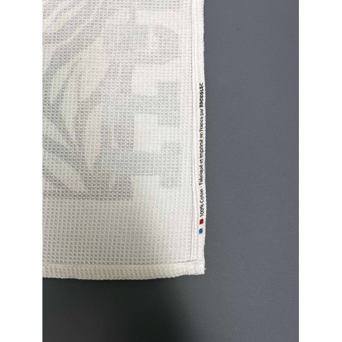Torchon Nid d'Abeille Personnalisé 100% Coton - Fabrication Française