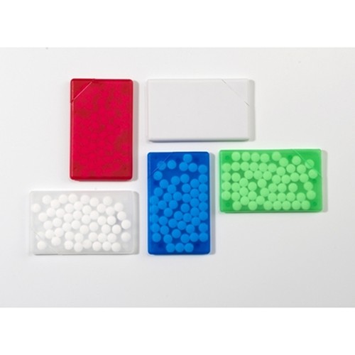 Boîte de bonbons menthe personnalisable - 6,5g sans sucre