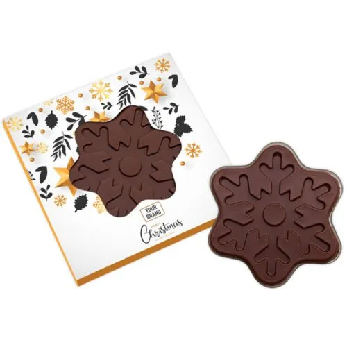 Flocon de neige au chocolat