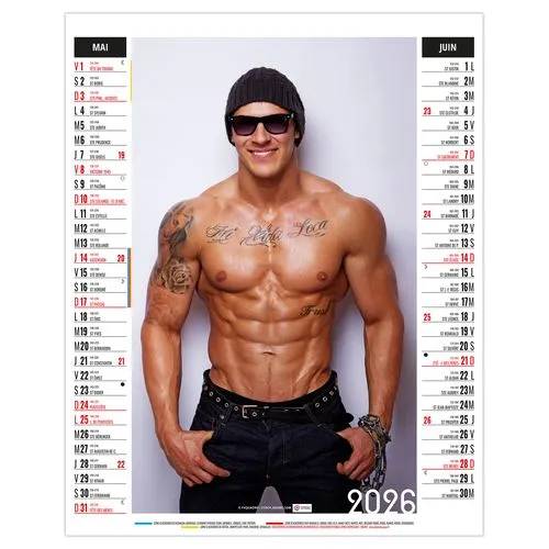 EROS 2026 - 6 FEUILLETS - BLOC SEUL SANS MARQUAGE