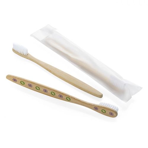 Brosse à Dents Bambou Personnalisable 18cm - Dès 100 ex.