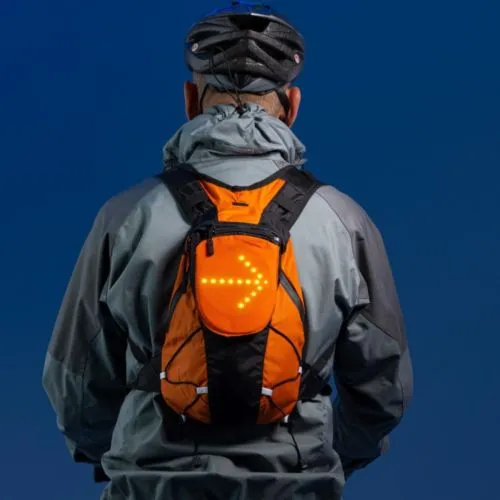 Sac à Dos Sécurité LED 5L avec Clignotants - Personnalisable