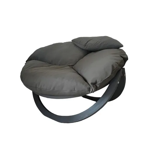 Fauteuil Outdoor Personnalisable TIGA - Bois et Tissu Sur Mesure
