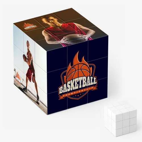 Puzzle Cube 3x3 Personnalisable - Objet Publicitaire Anti-Stress
