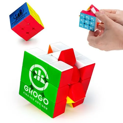 Puzzle Cube 3x3 Personnalisable - Objet Publicitaire Anti-Stress