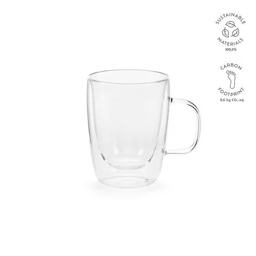 Tasse Elbe 350 en verre borosilicate 300 ml