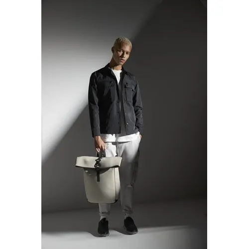 Sac à Dos avec Rabat Enroulable Roll-Top en Polyuréthane mat