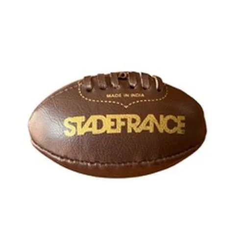 Ballon de Rugby Personnalisé Cousu Main - Cuir PVC Rubber T5