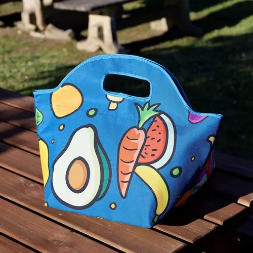 Lunch Box Isotherme RPET Personnalisable avec Poignée