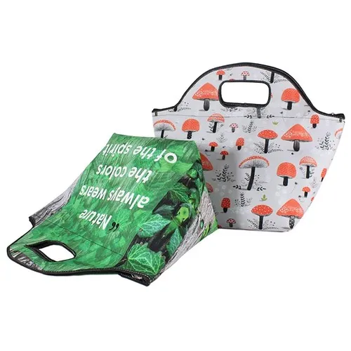 Lunch Box Isotherme RPET Personnalisable avec Poignée