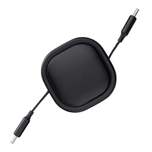 Câble de Charge USB-C Rétractable 60W - Personnalisable