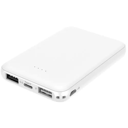 Batterie de Secours Personnalisable 5000mAh - Objet Publicitaire Écologique