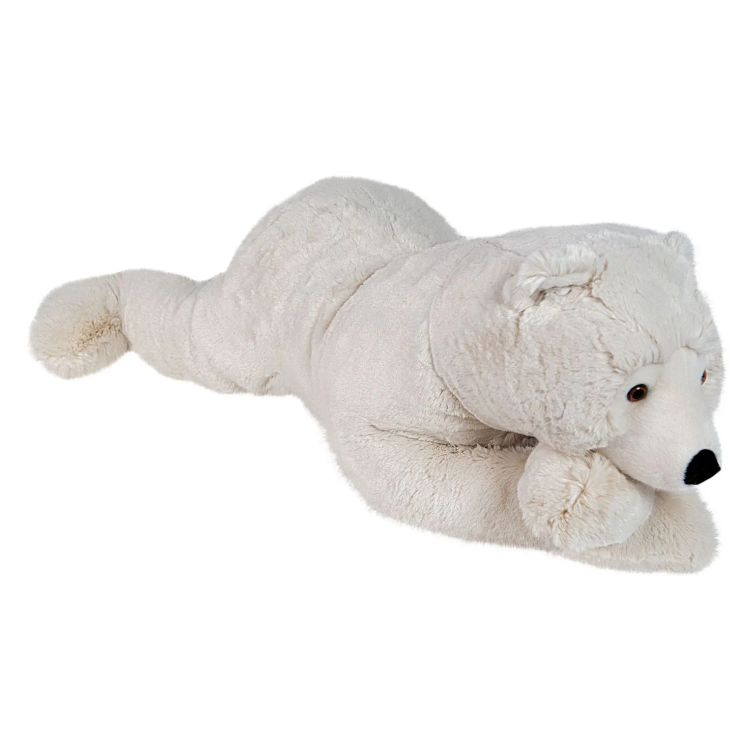 Ours en Peluche Blanc 60 cm Personnalisable - Cadeau Client Premium