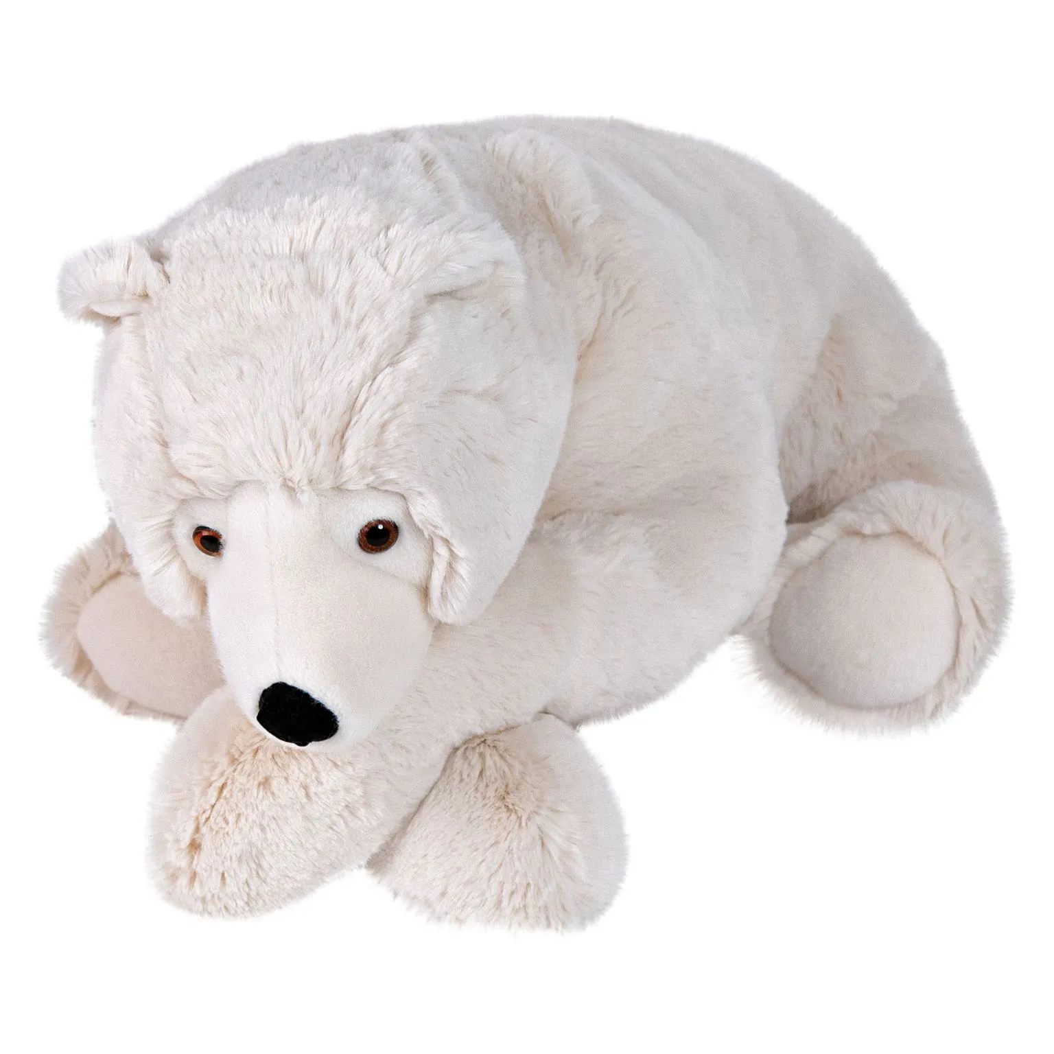 Ours en Peluche Blanc 60 cm Personnalisable - Cadeau Client Premium