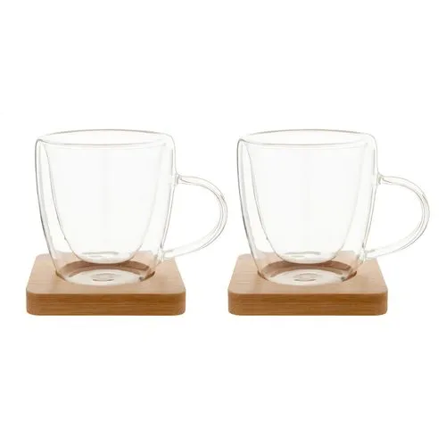 set de tasses en verre espresso Mocaboo