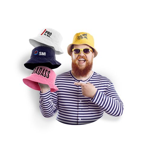 Bob Personnalisé sur Mesure - Coton et Polyester - Adulte et Enfant