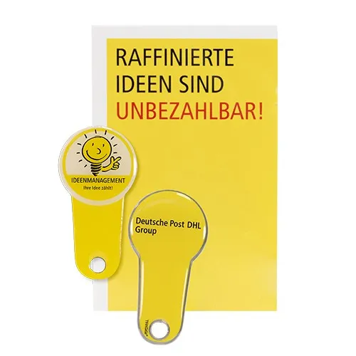 Jeton de Caddie Personnalisé par Sérigraphie - Objet Publicitaire