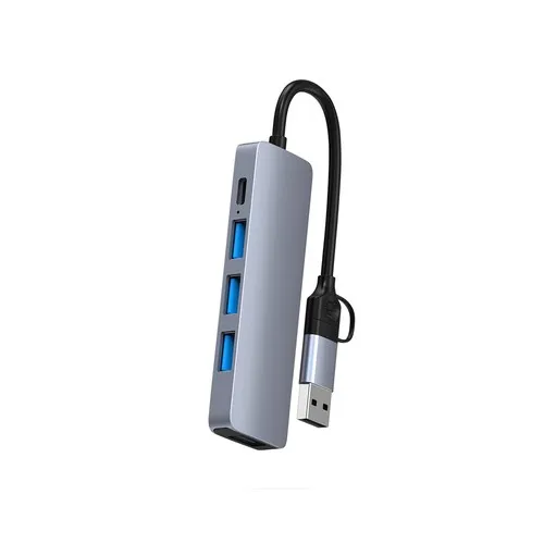Hub USB-C 4 en 1 Personnalisable - Station d'Accueil Professionnelle