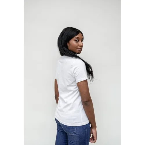 T-Shirt Femme Col Rond en Coton Bio Personnalisable