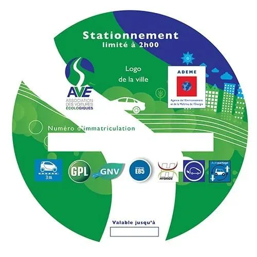 Pastilles autocollantes pare-brise