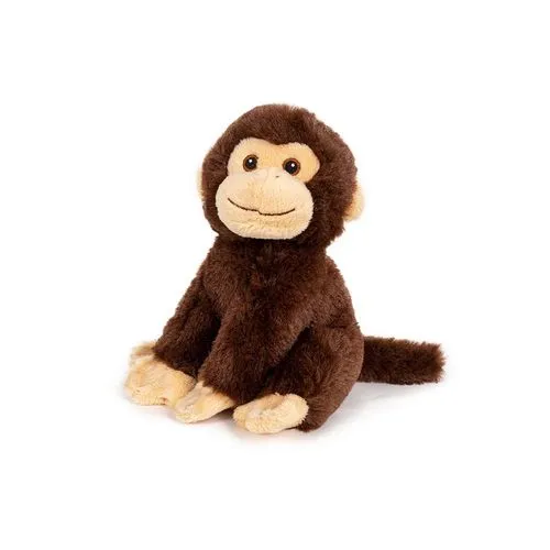 Peluche Singe Écologique 15 cm Personnalisable - Cadeau Publicitaire