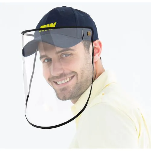 Casquette Baseball avec Écran Facial de Protection Personnalisable