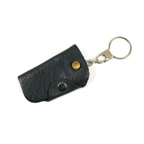 Porte-clés Cuir avec Logo Métallique Personnalisable