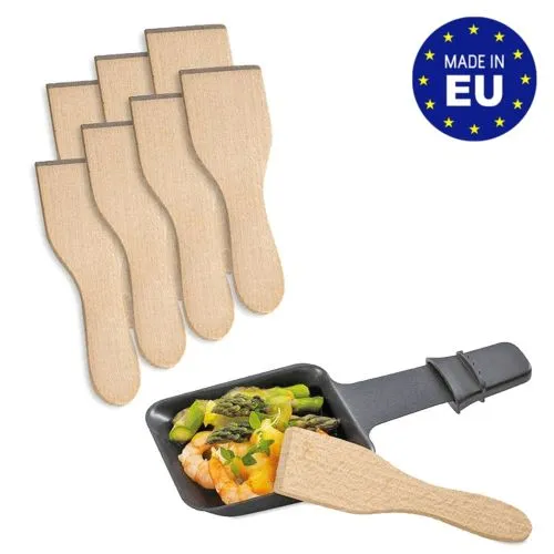 Spatule à raclette en bois personnalisable - Cadeau d'entreprise