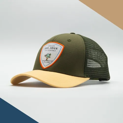 Casquette Sport Mesh 6 Pans - Fabrication Française Personnalisable