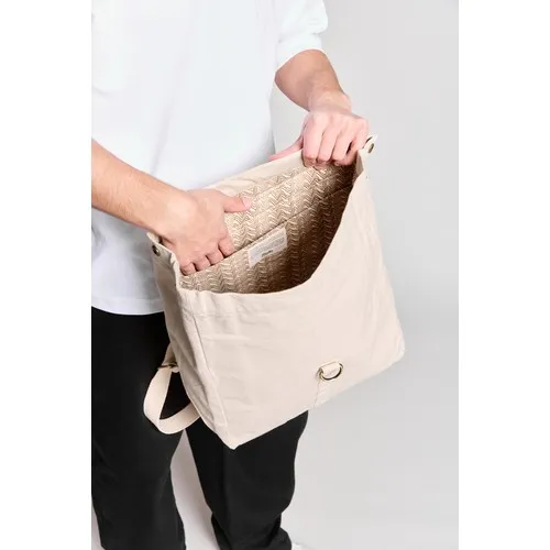 Sac à Dos Oscar en Coton Bio GOTS - Personnalisable avec Compartiment PC