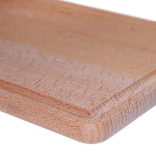 Planche à Servir Hêtre avec Rigole 25x16 cm Personnalisable