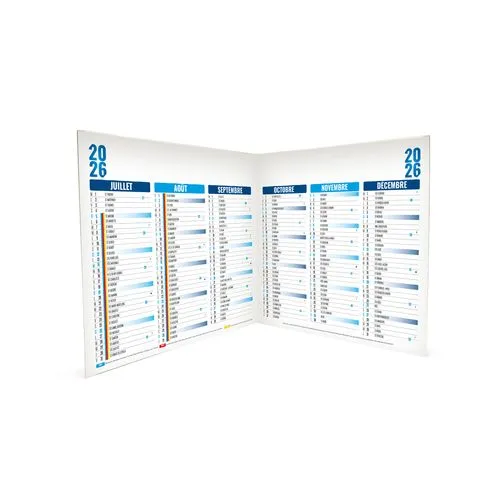 ORIGAMI CARRE BLEU 2026 - CC REMBORDE - MARQUAGE 1 COULEUR - IDENTIQUE RECTO VERSO